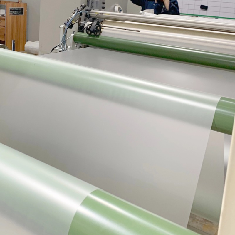 Production process for translucent matte TPU film