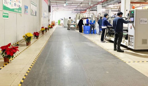 Automated TPU film production line