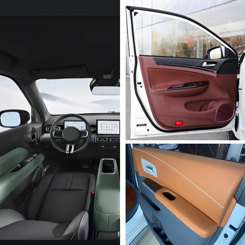 Automotive interior components bonding: dashboard and console using TPU film