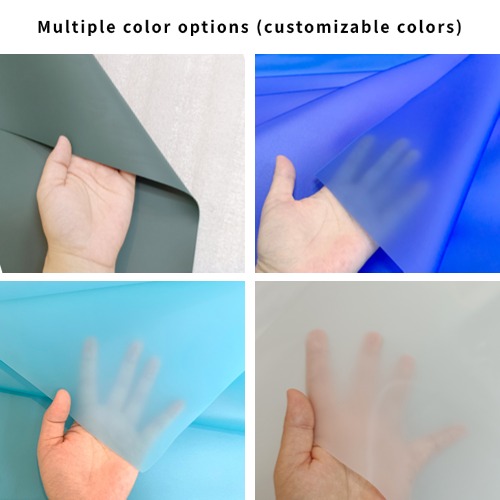 Collection of matte TPU films for hydration bladders