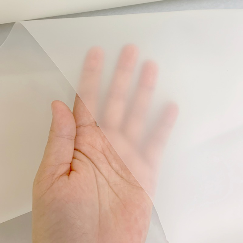 TPU film engineered for airbag inflation stability, featuring low air permeability and high elasticity above 300%.