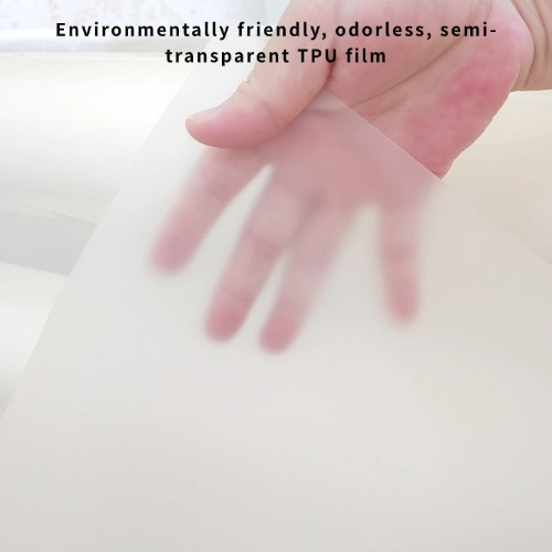 Transparent matte TPU film for car seat ventilation bags